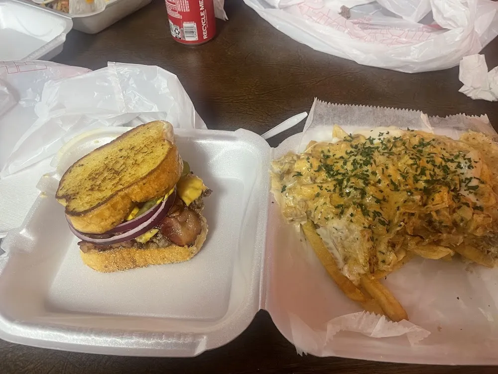 Brisket Double Cheeseburger