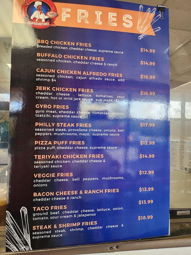 Supremefries and More Menu image 3