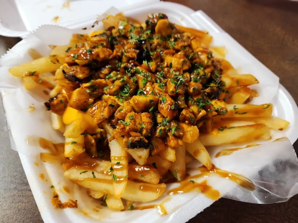 Teriyaki Chicken Fries with Cheese